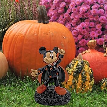 Vampire Mickey ハロウィン飾り Vintage Disney Vampire Mickey Mouse In Jack O Lantern